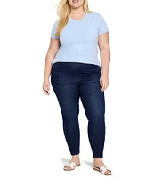 NIC + ZOE Plus Perfect Knit Crew Neck Short Sleeve Tee