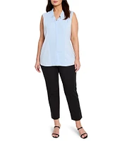 NIC + ZOE Plus Size Ruffled Around V-Neck Sleeveless Tank