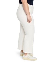 NIC + ZOE Plus Wide Leg Weekend Ankle Jeans