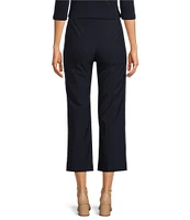 NIC + ZOE Polished Wonder Stretch Wide Leg Cropped Pants