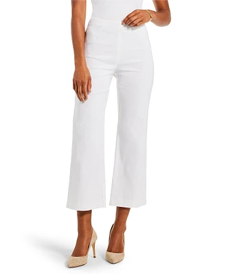 NIC + ZOE Polished Wonder Stretch Wide Leg Cropped Pants