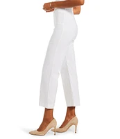 NIC + ZOE Polished Wonder Stretch Wide Leg Cropped Pants