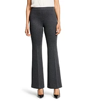 NIC + ZOE Ponte Knit Pinstripe Boot Leg Pant