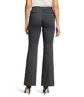 NIC + ZOE Ponte Knit Pinstripe Boot Leg Pant