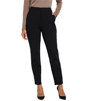 NIC + ZOE Ponte Knit Slim Leg Ankle Pants