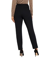 NIC + ZOE Ponte Knit Slim Leg Ankle Pants