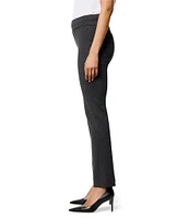 NIC + ZOE Ponte Knit Slim Straight-Leg Pull-On Pant