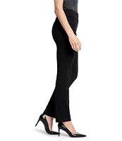 NIC + ZOE Ponte Knit Slim Straight-Leg Pull-On Pant