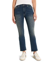 NIC + ZOE Raw Hem Demi Boot Jeans