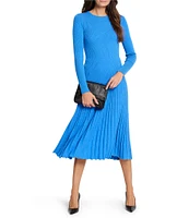 NIC + ZOE Ribbed Sweater Knit Midi Skirt