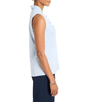 NIC + ZOE Ruffled Around V-Neck Sleeveless Tank