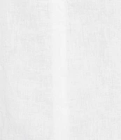 NIC + ZOE Rumba Linen Blend Crew Neck Sleeveless Pop On Coorinating Tank