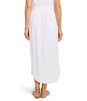 NIC + ZOE Rumba Linen Blend Dip A-Line Pull-On Coordinating Skirt