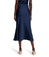 NIC + ZOE Social Edit Crepe A-Line Slip Skirt