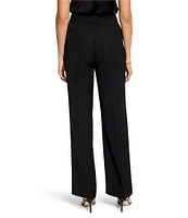 NIC + ZOE Social Edit Eliot Flat Front Wide Leg Trouser