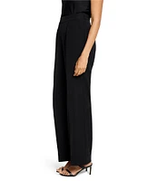 NIC + ZOE Social Edit Eliot Flat Front Wide Leg Trouser