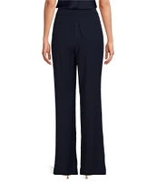 NIC + ZOE Social Edit Eliot Flat Front Wide Leg Trouser