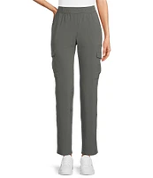 NIC + ZOE Tech Stretch Flat Front Tapered Ankle Cargo Pant