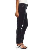 NIC + ZOE Velvet Slim Straight Leg Ankle Length Pant