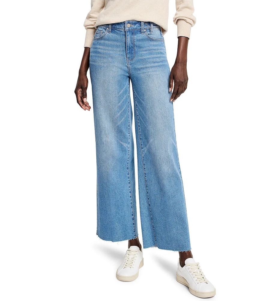 NIC + ZOE Weekend Denim Wide Leg Ankle Length Jean