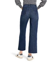 NIC + ZOE Weekend Mid Rise Wide Leg Ankle Jeans