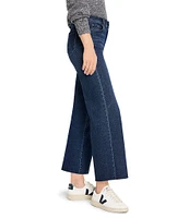 NIC + ZOE Weekend Mid Rise Wide Leg Ankle Jeans