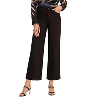 NIC + ZOE Weekend Wide Leg Ankle Jeans