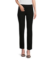 NIC + ZOE Wonderstretch Woven Straight Leg Pull-On Pants