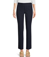 NIC + ZOE Wonderstretch Woven Straight Leg Pull-On Pants