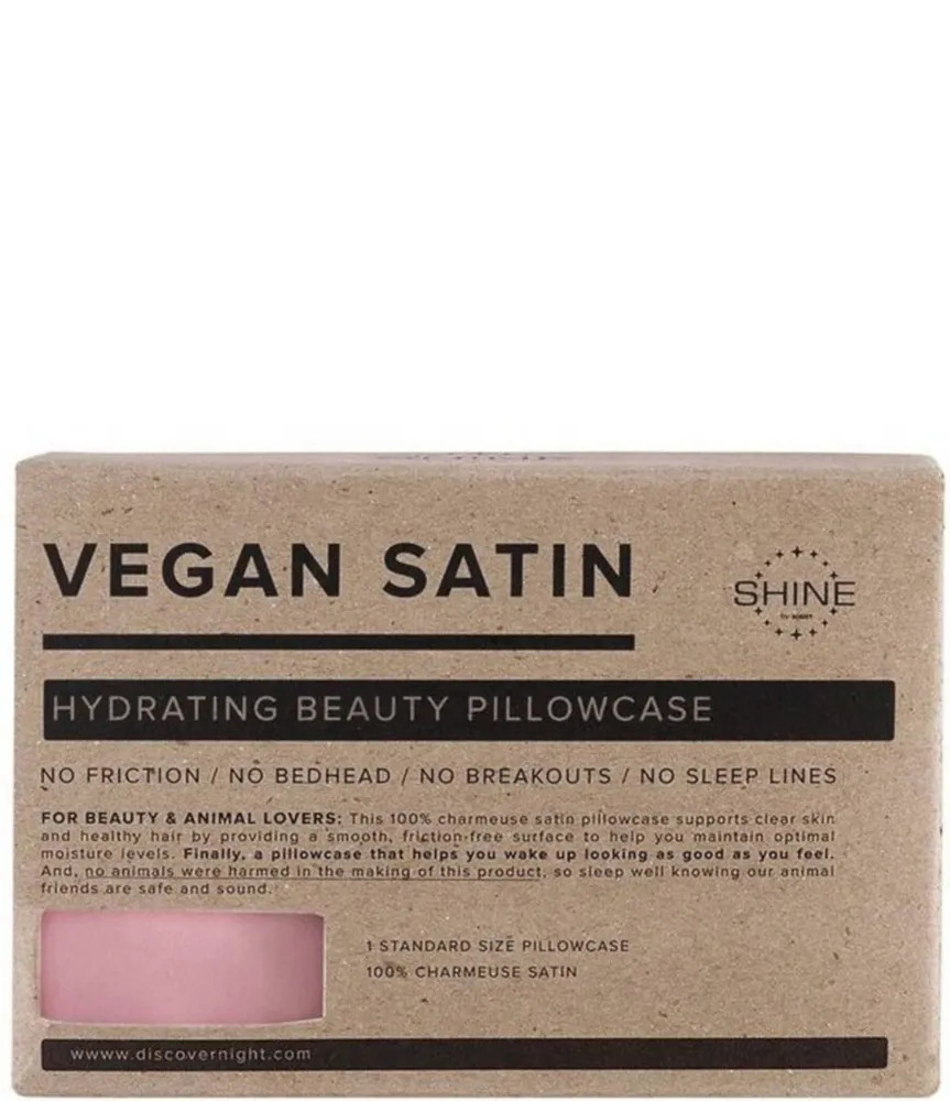 NIGHT Vegan Satin Queen Pillowcase