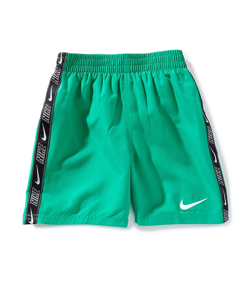 Nike Little Boys 4-7 Logo Tape 5#double; Volley Shorts