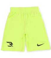 Nike 3BRAND By Russell Wilson Big Boys 8-20 Badge Mesh Shorts