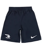 Nike 3BRAND By Russell Wilson Big Boys 8-20 Badge Mesh Shorts