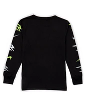 Nike 3BRAND By Russell Wilson Big Boys 8-20 Long Sleeve Icon Printed T-Shirt