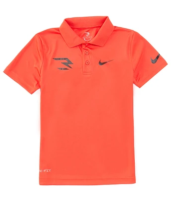 Nike 3BRAND By Russell Wilson Big Boys 8-20 Short-Sleeve Dri-FIT Polo Shirt