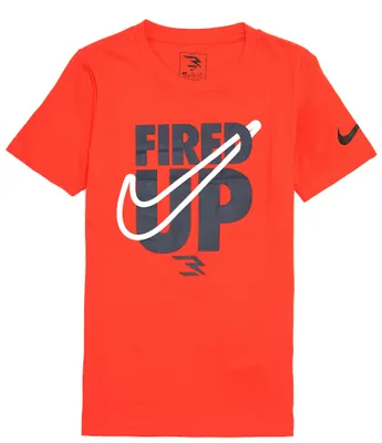 Nike 3BRAND By Russell Wilson Big Boys 8-20 Short-Sleeve Fired Up T-Shirt