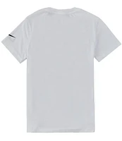 Nike 3BRAND By Russell Wilson Big Boys 8-20 Short Sleeve Gradient Box Logo T-Shirt