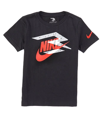 Nike 3BRAND By Russell Wilson Big Boys 8-20 Short Sleeve Mash Up Graphic T-Shirt