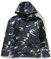 Nike 3BRAND by Russell Wilson Big Boys 8-20 Speckled-Print Fleece Hoodie