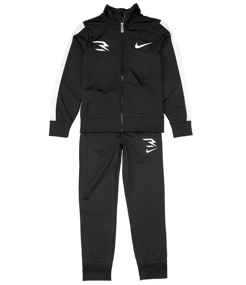 Nike 3BRAND By Russell Wilson Big Boys 8-20 Long Sleeve Tricot Track Jacket & Jogger Pants Set