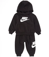 Nike Baby Boys 12-24 Months Club Fleece Hoodie and Fleece Pant Set