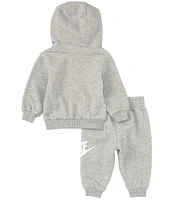 Nike Baby Boys 12-24 Months Club Fleece Hoodie and Fleece Pant Set