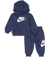 Nike Baby Boys 12-24 Months Club Fleece Hoodie and Fleece Pant Set