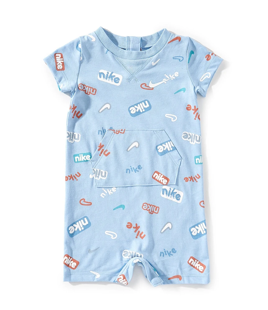 Nike Baby Boys Newborn-9 Months Short-Sleeve Graphic Shortall