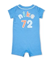 Nike Baby Boys Newborn-9 Months Short Sleeve Henley Shortall
