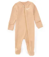 Nike Baby Newborn-9 Months Long Sleeve Essentials Footie Coverall