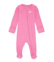 Nike Baby Newborn-9 Months Long Sleeve Essentials Footie Coverall