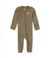 Nike Baby Newborn-9 Months Long Sleeve Essentials Footie Coverall