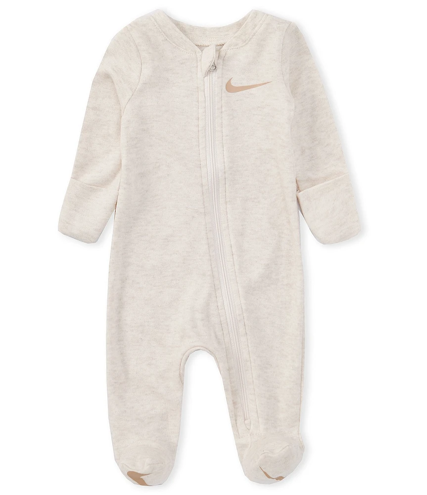 Nike Baby Newborn-9 Months Long Sleeve Essentials Footie Coverall