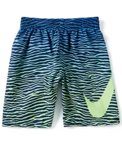 Nike Big Boys 8-20 Printed 7#double; Inseam Volley Swim Trunk